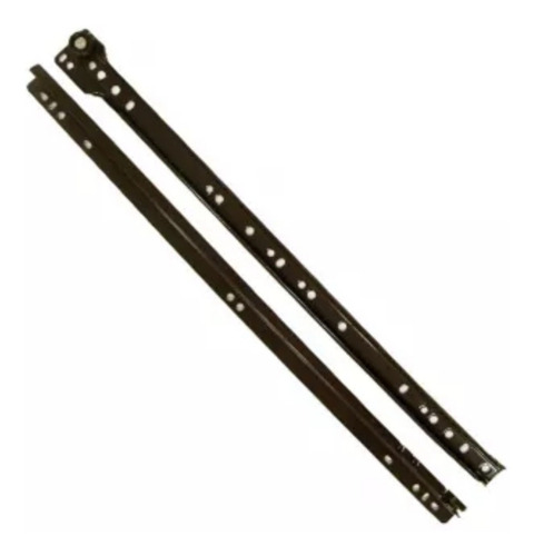 Corredera Gaveta Blanca Marron Riel 55cm Fgv Original