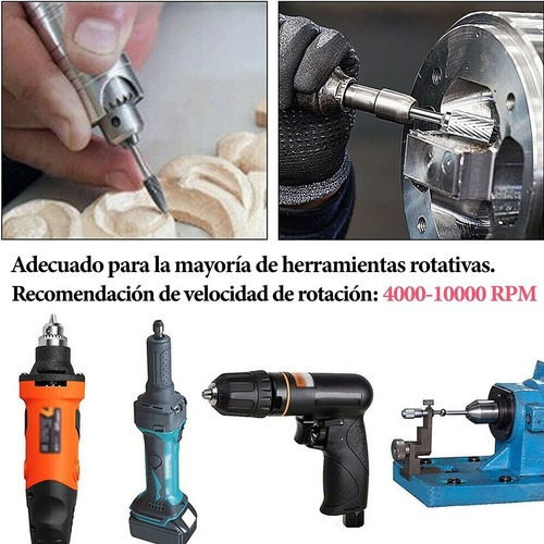 Imagen 6 de 7 de Kit Brocas Para Madera Metal Mototool 10 Piezas