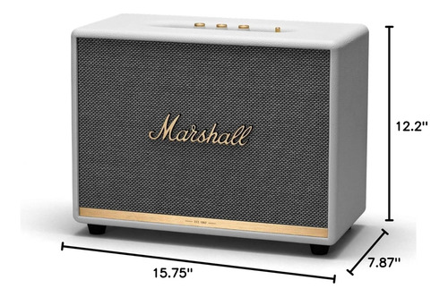 Marshall Woburn Ii Wireless Bluetooth Speaker, White - New