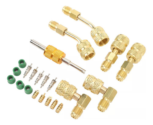 Kit Adaptador R410a, Conector E De Manguera De Refrigerante