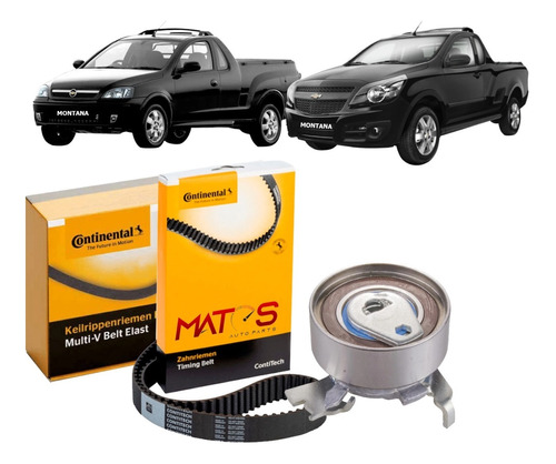 Kit Da Correia Dentada Montana Sport 2005 A 2020 1.8 8v Flex