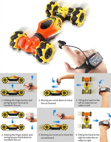 Auto Control Remoto 3 Modos Sensor Movimiento Control Y Mano