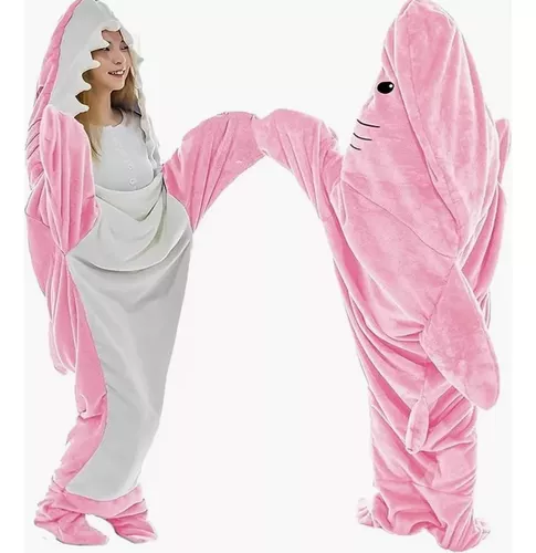Pijama Tubarão, Disfraz Completo Para Adulto Color 190*120cm Diseño De La  Tela Shark