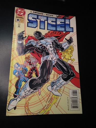 Steel #8 Dc Comics En Ingles Superman 