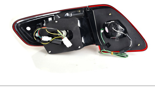 Lanterna Led Toyota Corolla 2012 A 2014 Cristal Red