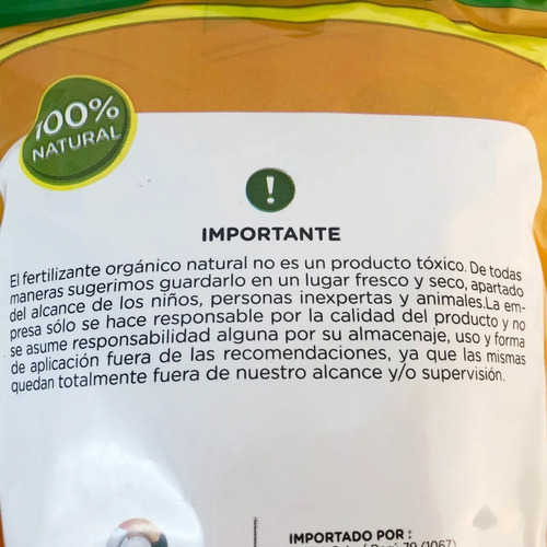 Imagen 7 de 10 de Combo Guanito + Dix 10 + Phenix 1kg X3 Fertilizante Organico
