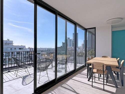 Imagen 8 de 12 de Apartamento Monoambiente En Venta Con Terraza En Pocitos Nuevo