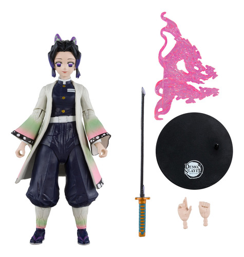 Mc farlane demon slayer figura 16cm articulado serie 2 shin