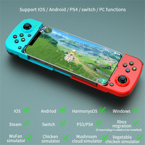 Controlador De Juegos Bluetooth Joystick Para Ps4 Ps3 Switch
