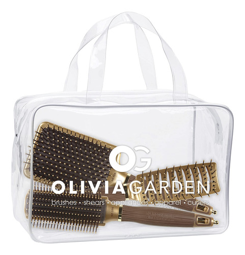 Olivia Garden Nanothermic Ceramic + Ion Styler - Juego De Ce