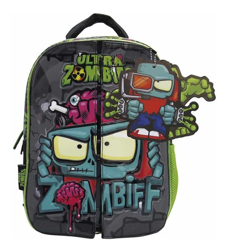 Mochila De Espalda Ultra Zombies Om231 Original 12''