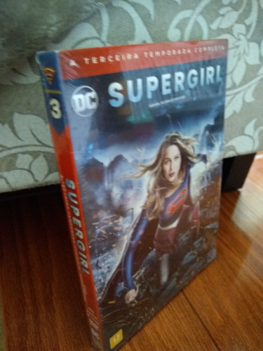 Box Dvd Supergirl - 3ª Temporada Completa - 5 Dvds - Lacrado