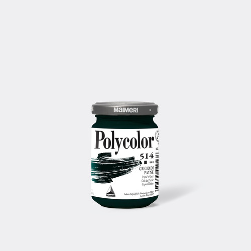 Acrilica Maimeri Polycolor 140ml 514 Paynes Grey Cor Cinza-escuro