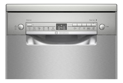 Lavavajillas Bosch 10 Cubiertos Sps2hki58e Acero Inoxidable*
