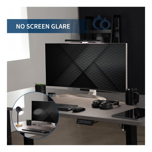 Barra De Luz De Monitor De Computadora Curva Led Universal 5