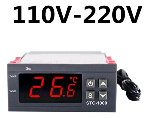 Termostato Controlador De  Temperatura 110v-220v Stc100
