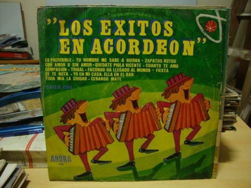 Vinilo Martin Sosa Los Exitos En Acordeon C4