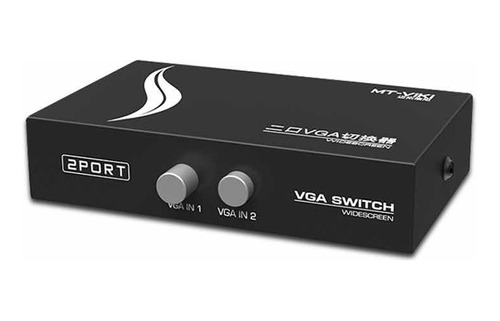 Switch Kvm 2 Puerto Vga Video 2 Dvr 1 Monitor