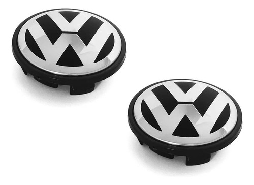 Par De Centro De Rin Para Vw Jetta Clasico 2008-2015 56mm