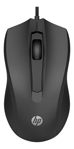 Mouse con Cable HP 100 Wired negro 6VY96AA