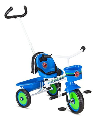 Triciclo De Fácil Manejo Schwinn, Azul