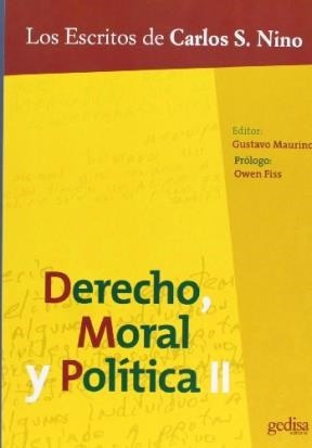 Derecho Moral Y Política 2, Nino, Ed. Gedisa