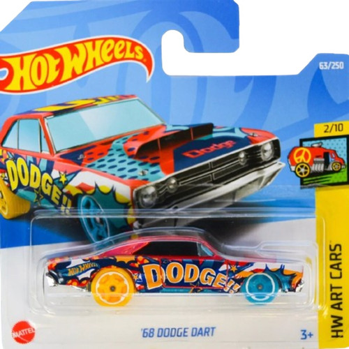 Hot Wheels Dodge Dart 1968 Coleccionable Original Mattel