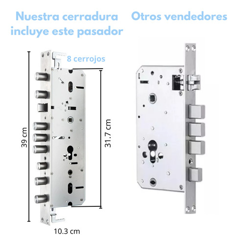 Cerradura Inteligente Wifi Digital Reconocimieto Facial App