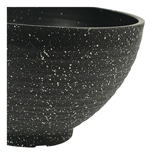 Maceta Para Jardín 30 Centímetros Con Punta Gris Oscuro