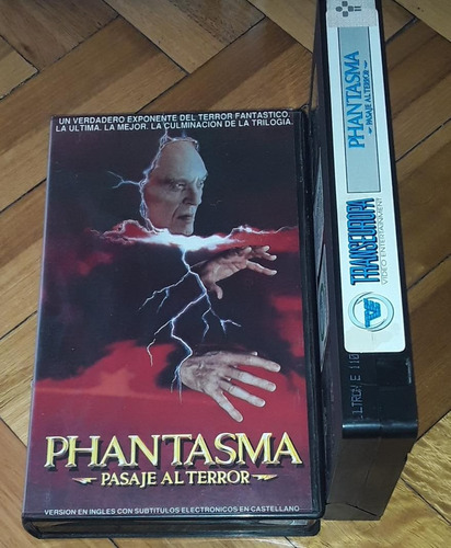 Phantasma 3 Pasaje Al Infierno Vhs Terror Don Coscarelli