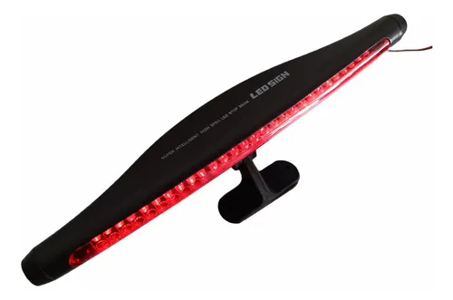 Tercer Stop Línea 28 Led 12v Rojo Carros Tuning Lujos Rectan