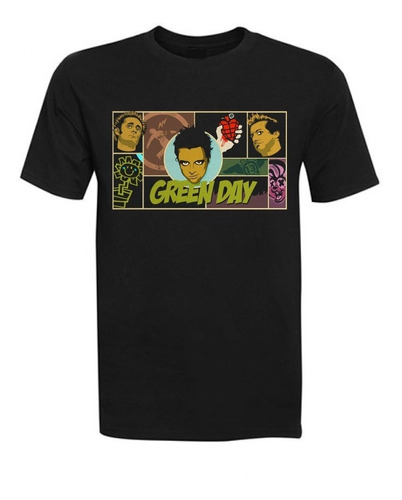 Polera Green Day Mod1