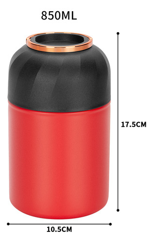 Termos Comida Y Liquido Buffer Multiproposito 850ml +cuchara