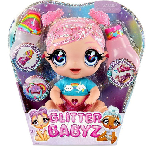 Muñecas Glitter Babyz - Dreamia Stardust
