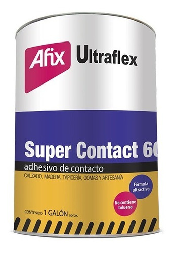 Afix Super Contact 60 Galón (3,8 Litros) (adhesivo Contacto)