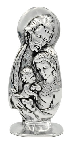 Sagrada Familia En Bulto Figura Religiosa Imagen Decorativa