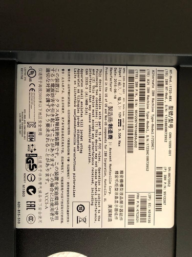 Consola Kvm P/rack + Envio Incluido (Usado)