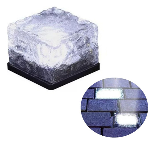 Lámpara De Ladrillo Enterrada Bajo Tierra, Luz Solar Led, Im
