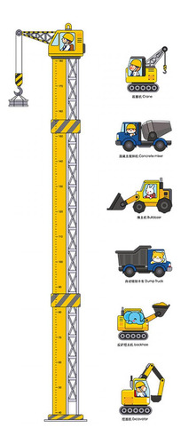 Adhesivo De Pared Con Tabla De Crecimiento Y Altura Máxima D