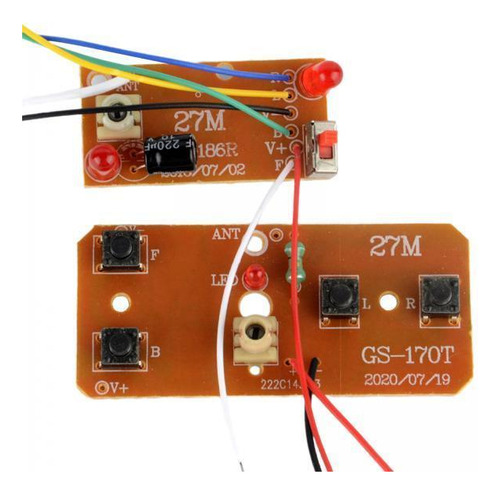 3 X 3x4ch Control Remoto 27mhz Circuito Pcb 3 Piezas