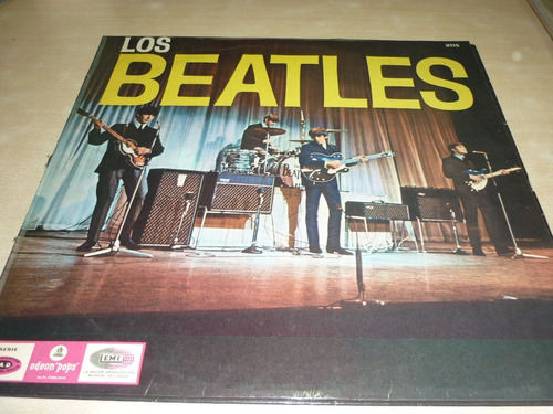 Los Beatles Stage Cover Emi 9115 Vinilo Excelente