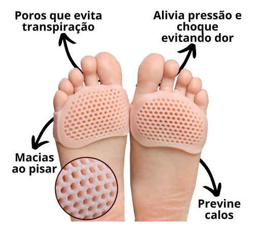 Imagem 10 de 10 de Palmilha Em Gel Silicone