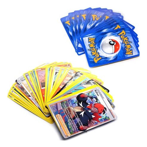 100 Tarjetas Juegos Cartas De Surtidas Conjun Foil Tarjetas 