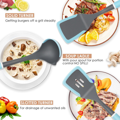Utensilios De Cocina De Cocina, Espátula Antiadherente Con S