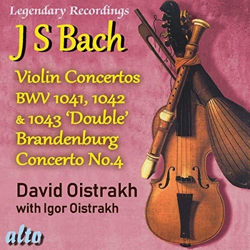 Cd Bach Violin Concertos 1, 2, 3 Plus Brandenburg Concerto.