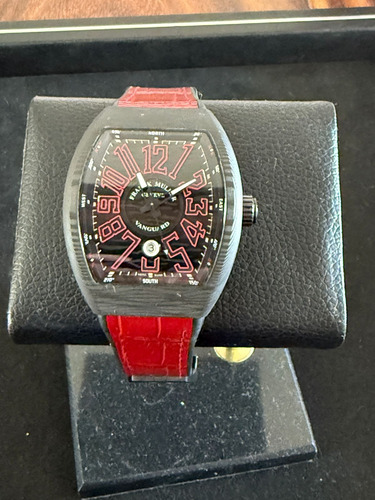 Franck Muller Vanguard Carbono Suizo Rojo
