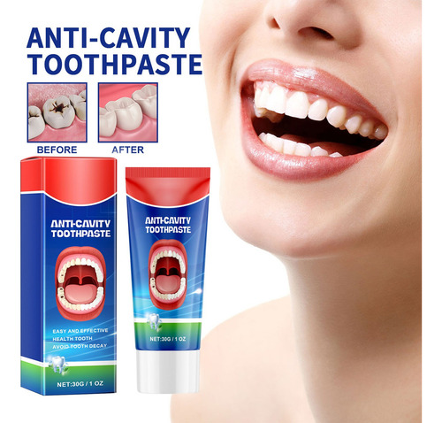 Repara La Caries, Blanquea Los Dientes, Combate La Caries, L