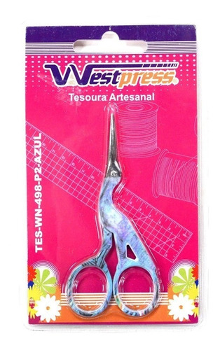 Tesoura Westman Artesanal Colorida