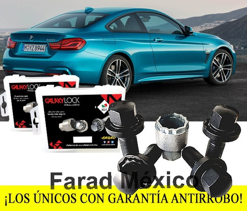 Tuercas Seguridad Bmw Serie 4 Convertible Gasolin Galaxylock