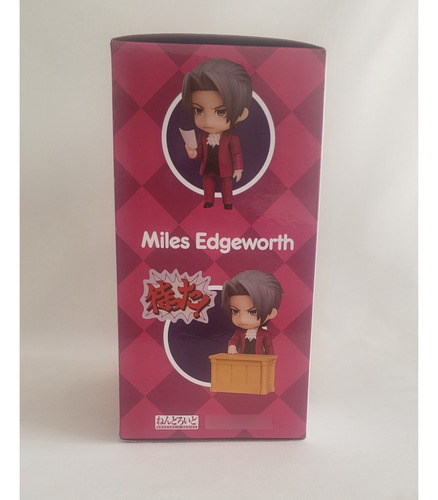 Figura Nendoroid Miles Edgeworth Phoenix Wright Ace Attorney (Usado)